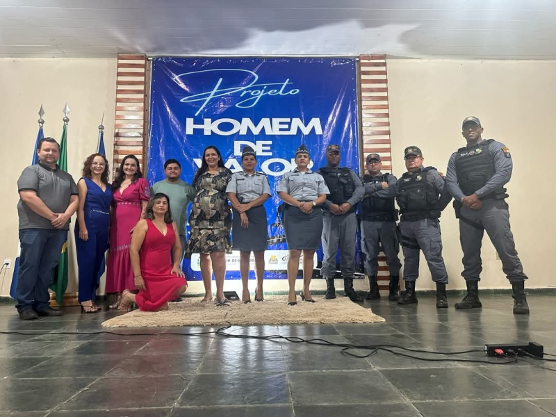 5° Edição do Projeto HOMEM DE VALOR, com tema: LEI MARIA DA PENHA