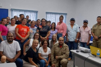 TREINAMENTO DE PRIMEIROS SOCORROS É REALIZADO PARA EDUCADORES DE SALTO DO CÉU.