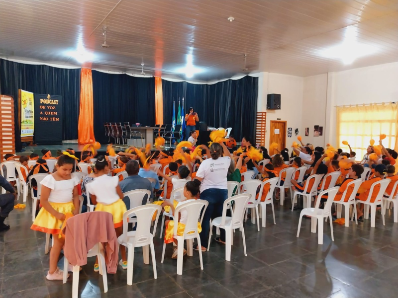 Escola Municipal Simão Bororó Participa da Campanha “Faça Bonito”.