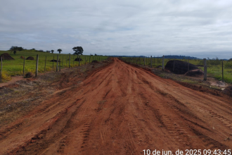 Recuperação da Estrada da Comunidade Estiva – Sentido Lua Nova.